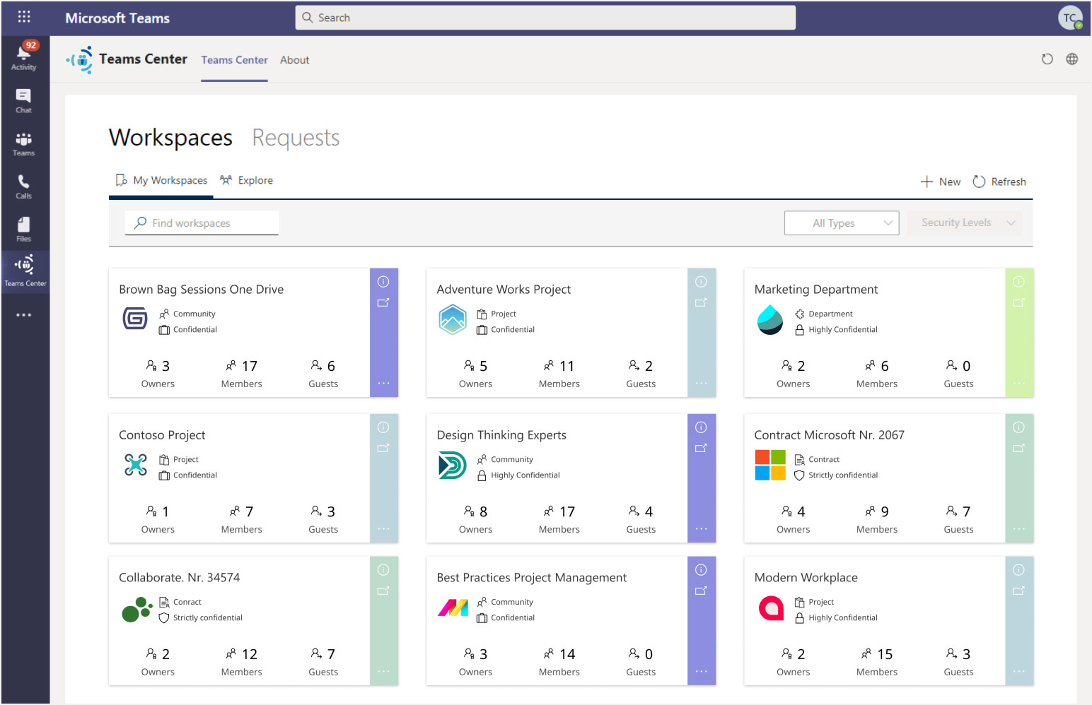 Microsoft Teams Workspaces